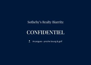 house 7 Rooms for sale on ARCANGUES (64200)